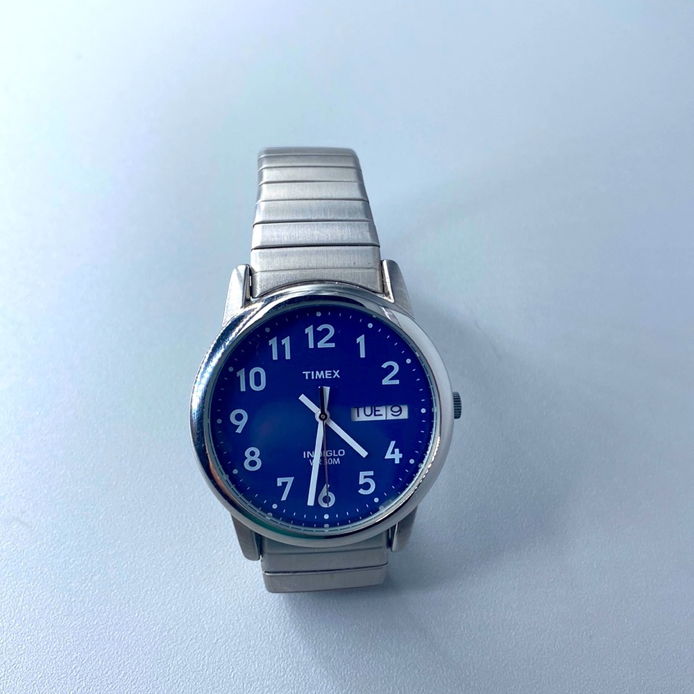 Timex Indiglo Metal Band